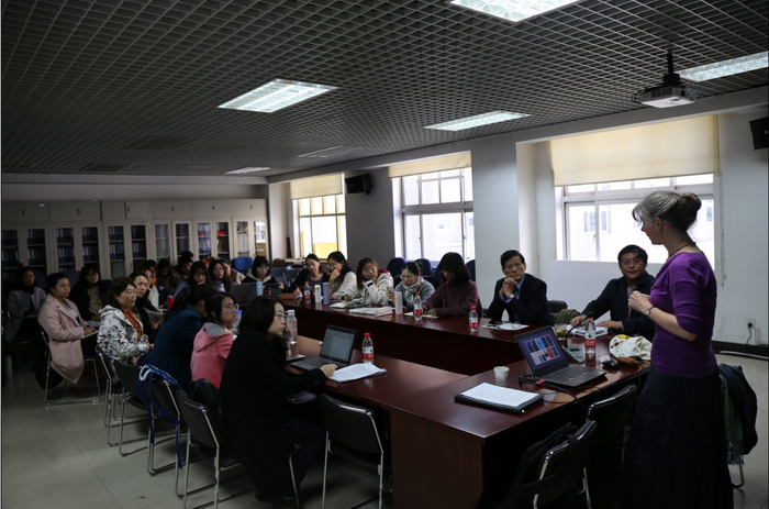 Dr. Sue-Ann Harding from Queen's University of Belfast, UK, Invited to the School of Foreign Studies for Academic Lectures Dr. Sue-Ann Harding from Queen's University of Belfast, UK, Invited to the School of Foreign Studies for Academic Lectures
